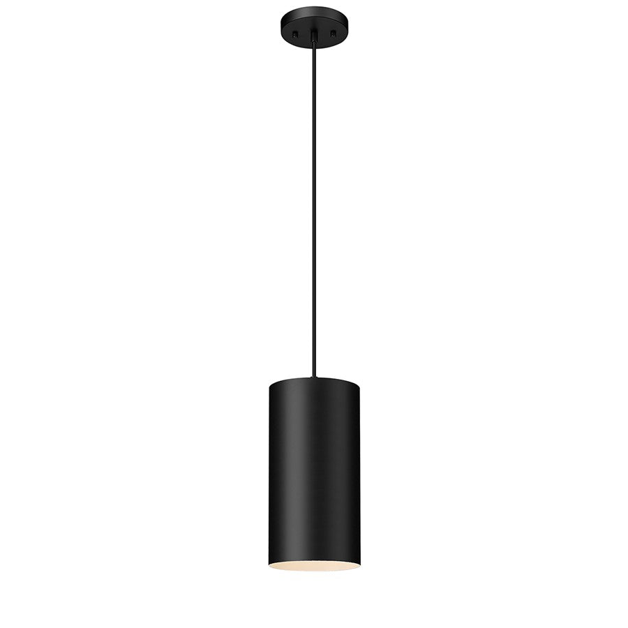 Millennium Lighting Searcy 1Lt Outdoor Hanging Pendant, Black