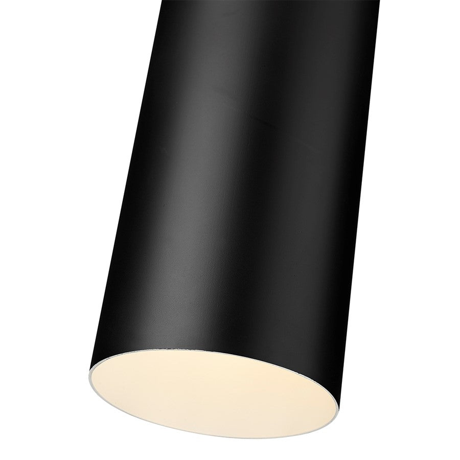 Millennium Lighting Searcy 1Lt Outdoor Hanging Pendant, Black