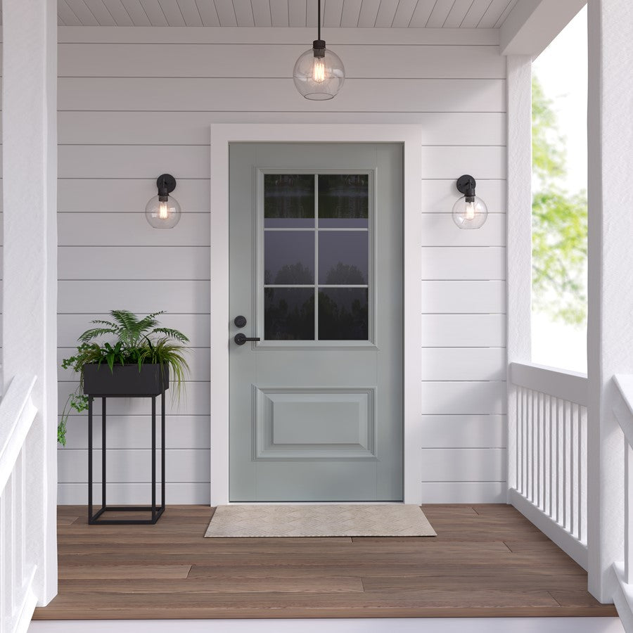 Millennium Lighting Basin 1Lt Outdoor Wall Sconce, Black