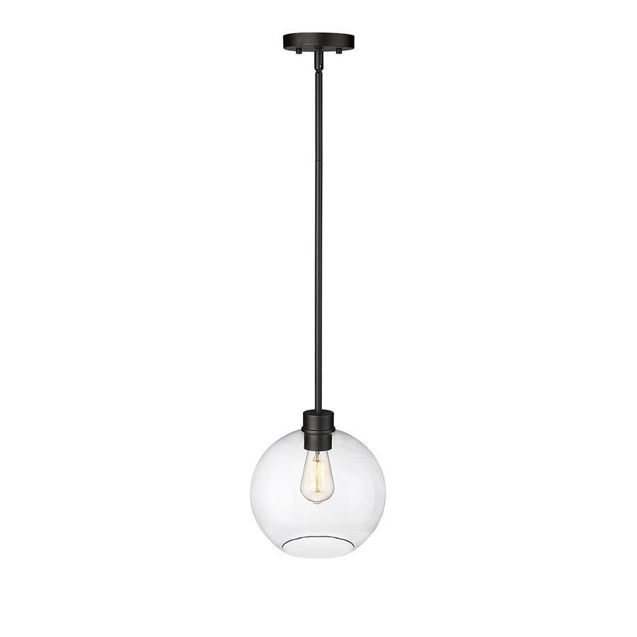 Millennium Lighting Basin 1Lt Outdoor Hanging Pendant, Black