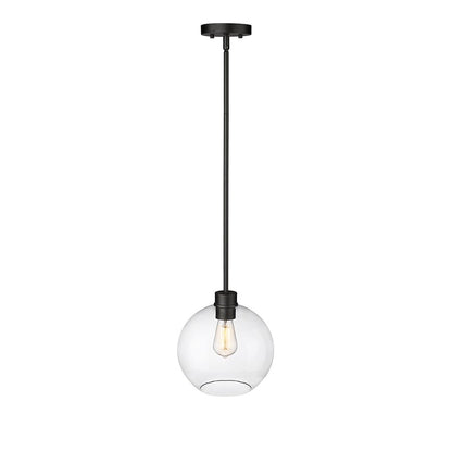 Millennium Lighting Basin 1Lt Outdoor Hanging Pendant, Black