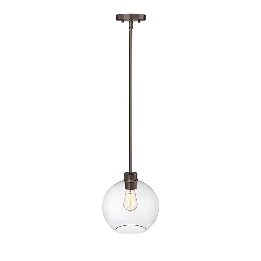 Millennium Lighting Basin 1Lt Outdoor Hanging Pendant, Bronze