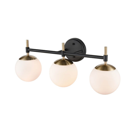 Bathroom Vanity Light, Opal Glass