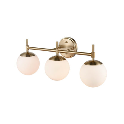 Bathroom Vanity Light, Opal Glass