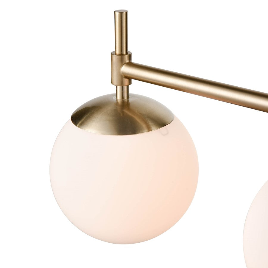 Bathroom Vanity Light, Opal Glass