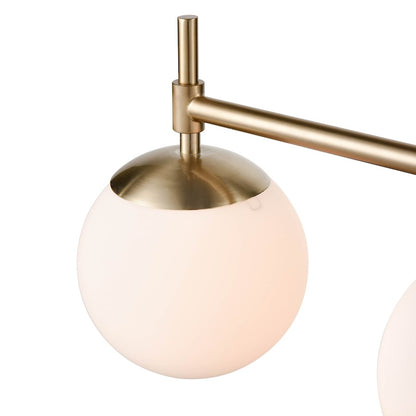 Bathroom Vanity Light, Opal Glass