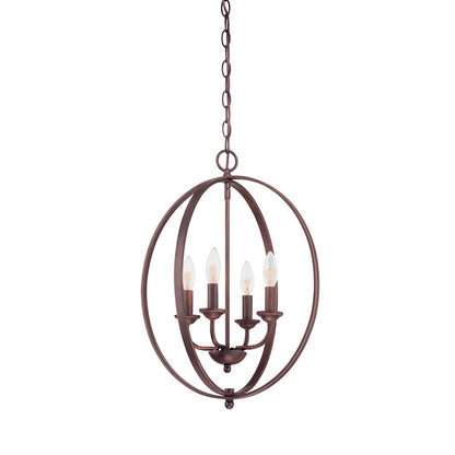 Pendant, Rubbed Bronze