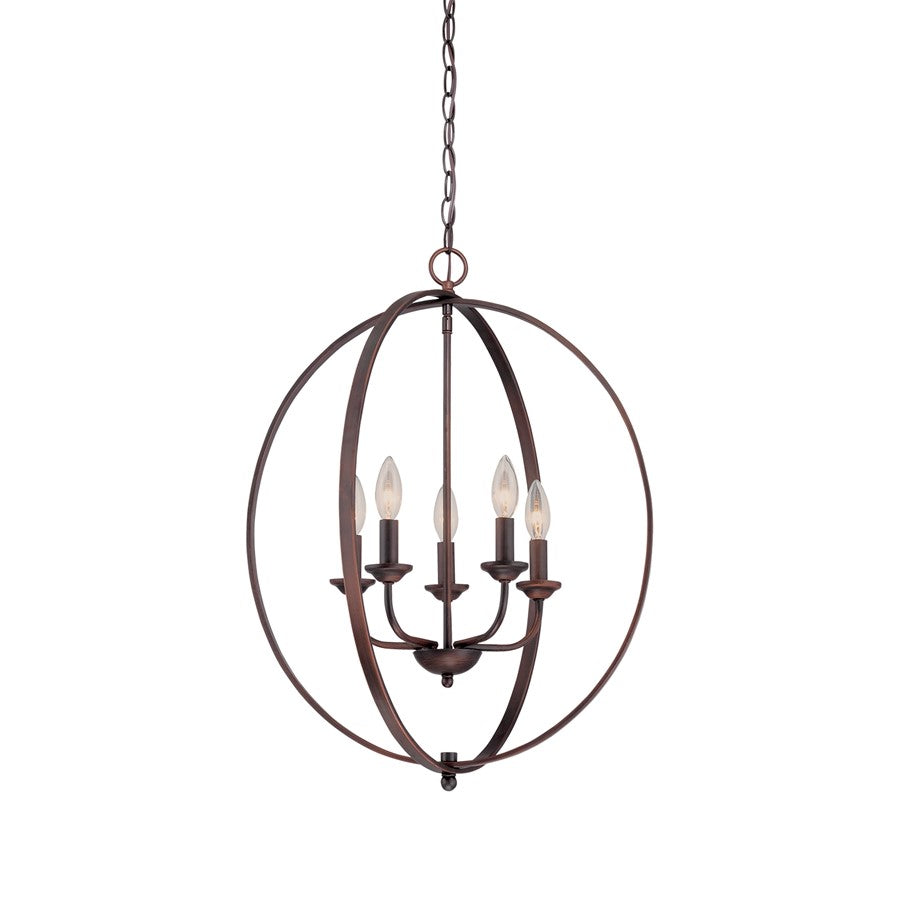 Pendant, Rubbed Bronze