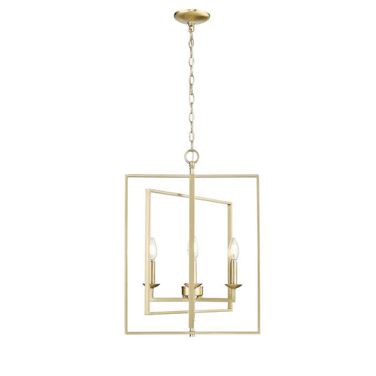Millennium Lighting Nellis 4Lt 25" Pendant, Modern Gold - 3231-MG