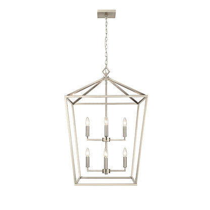Millennium Lighting Corona 8Lt Pendant, Modern Gold - 3335-MG