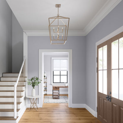 Millennium Lighting Corona 8Lt Pendant, Modern Gold