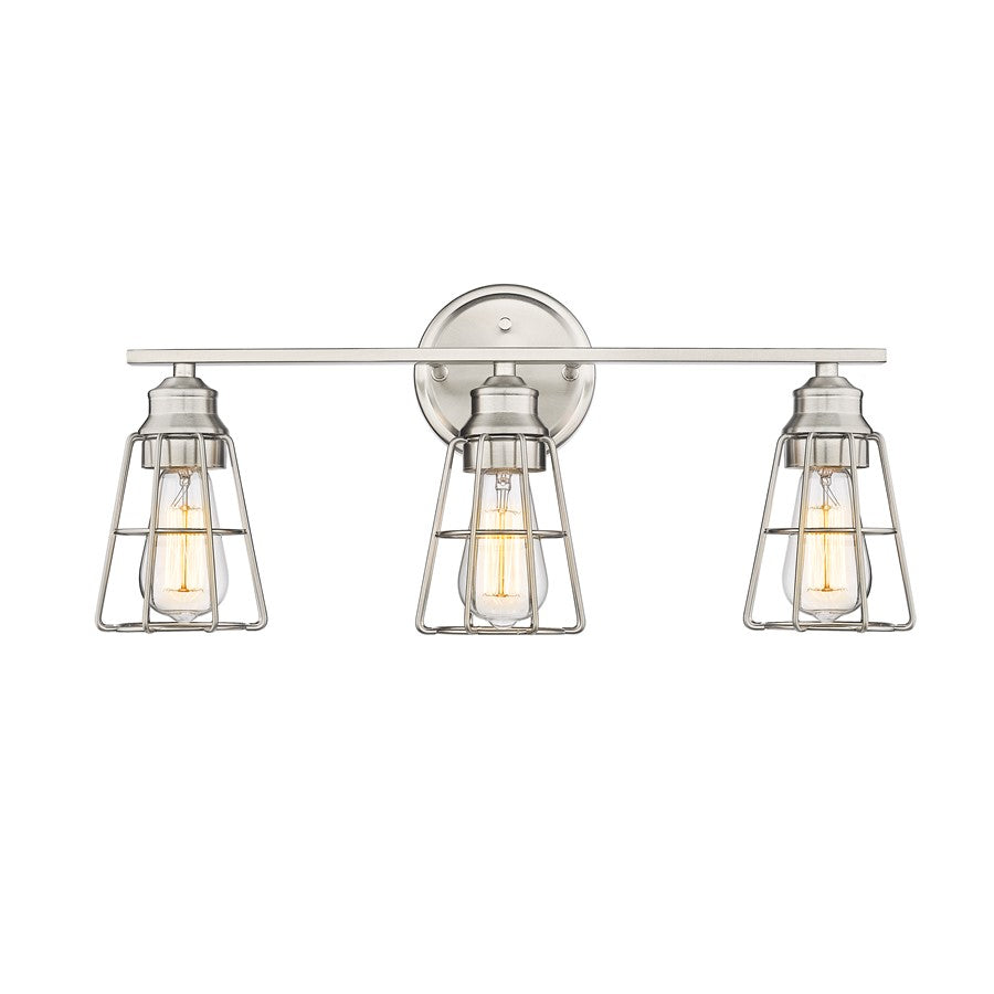 Millennium Lighting 3Lt Vanity, Brushed Nickel - 3383-BN