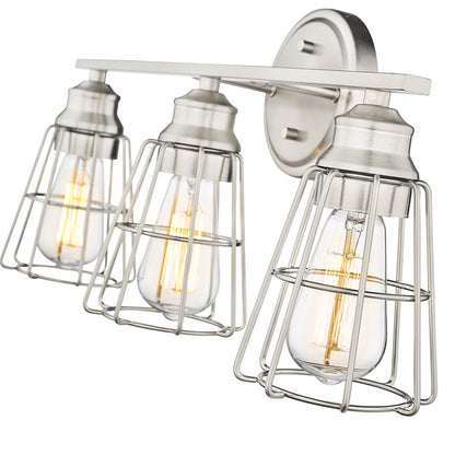 Millennium Lighting 3Lt Vanity, Brushed Nickel