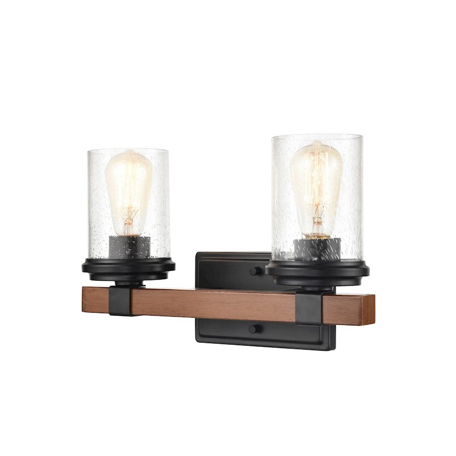 Bathroom Vanity Light, Matte Black