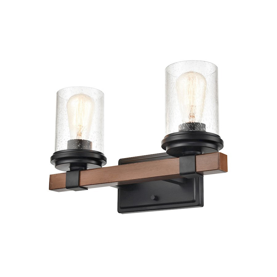 Bathroom Vanity Light, Matte Black
