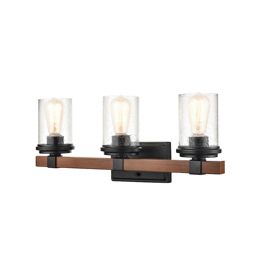 Bathroom Vanity Light, Matte Black