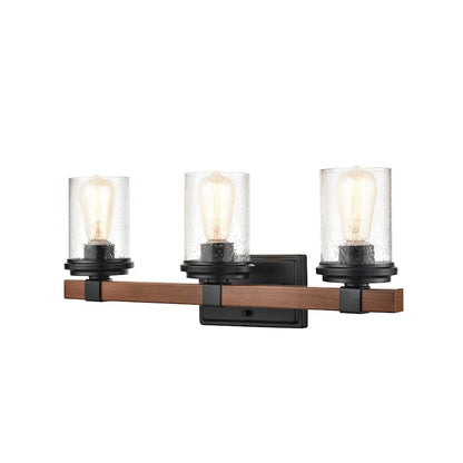 Bathroom Vanity Light, Matte Black