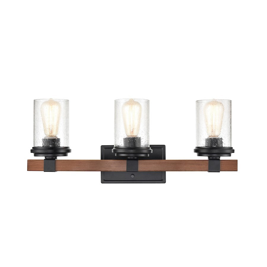 Bathroom Vanity Light, Matte Black