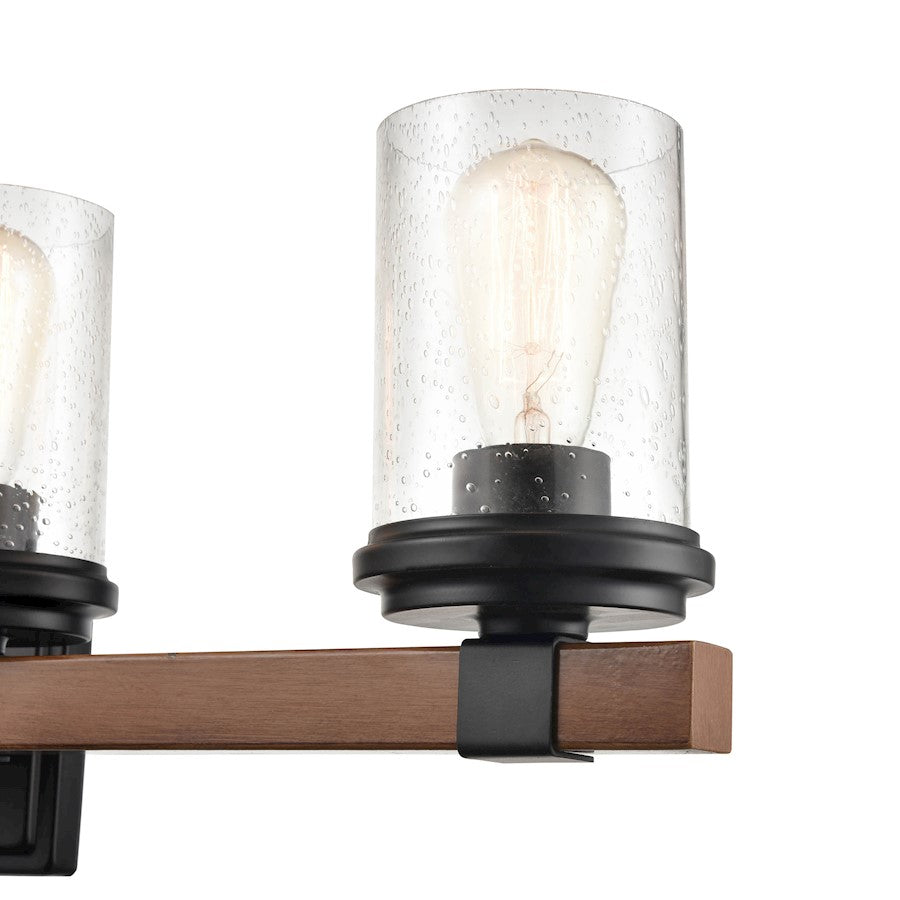 Bathroom Vanity Light, Matte Black