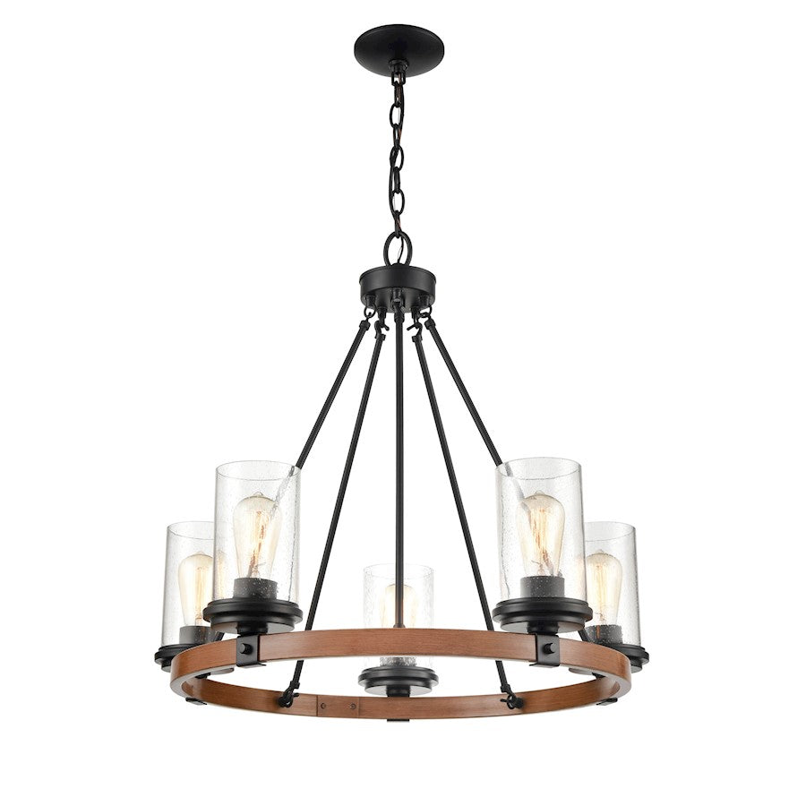 Chandelier, Matte Black