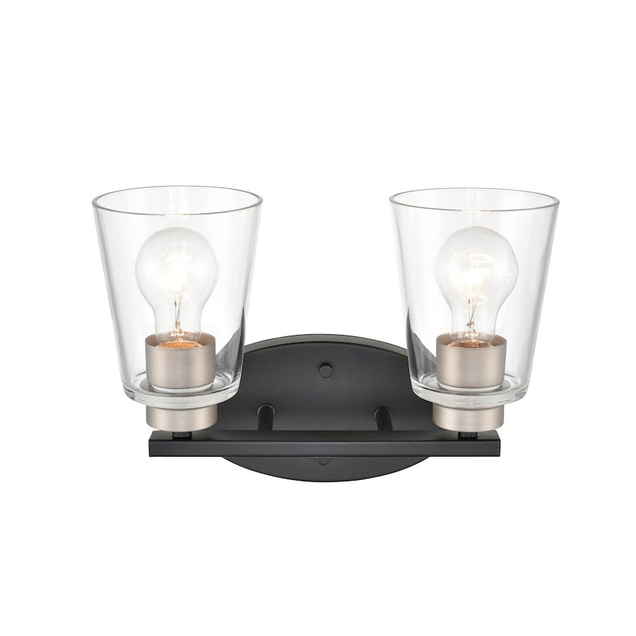 Bathroom Vanity Light, Matte Black