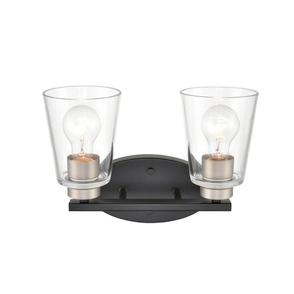Bathroom Vanity Light, Matte Black
