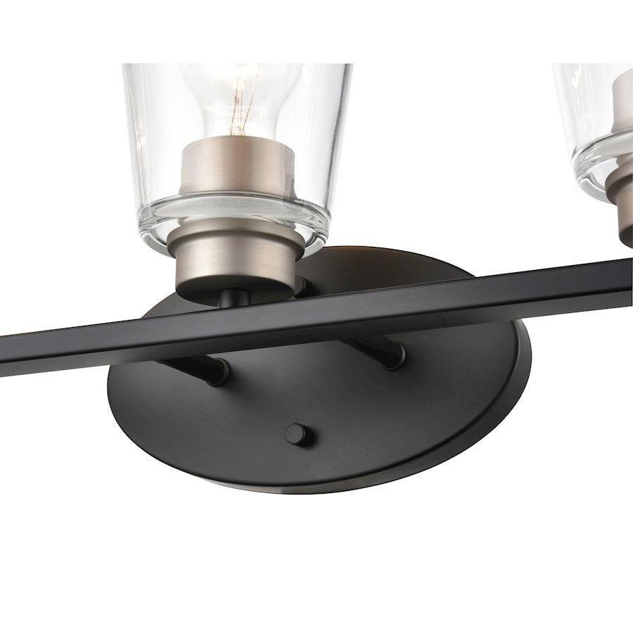 Bathroom Vanity Light, Matte Black