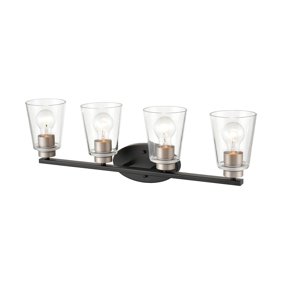 Bathroom Vanity Light, Matte Black