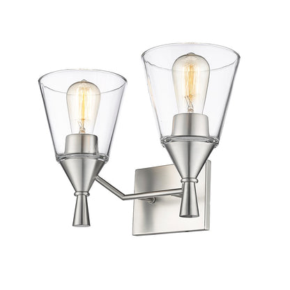 Millennium Lighting Artini 2Lt Vanity, Brushed Nickel