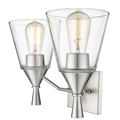 Millennium Lighting Artini 2Lt Vanity, Brushed Nickel