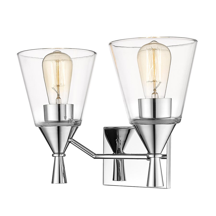 Millennium Lighting Artini 2Lt Vanity, Chrome