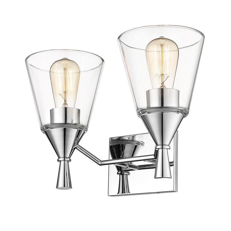 Millennium Lighting Artini 2Lt Vanity, Chrome