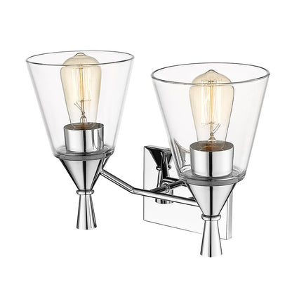 Millennium Lighting Artini 2Lt Vanity, Chrome