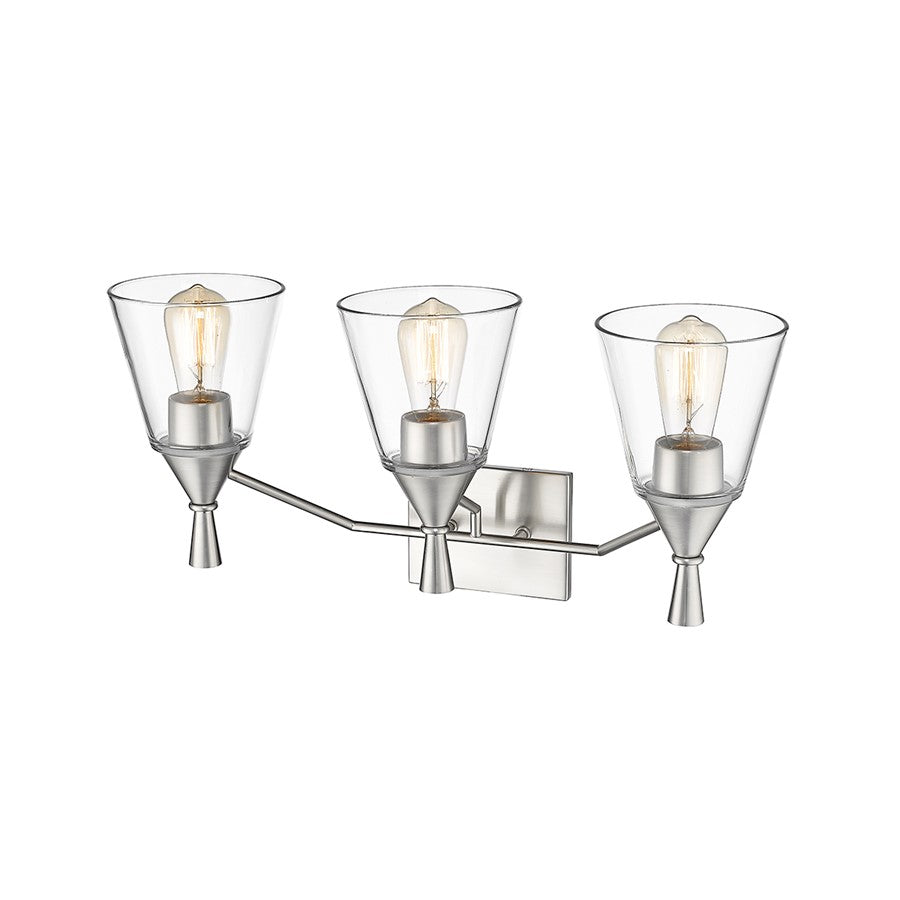 Millennium Lighting Artini 3Lt Vanity, Brushed Nickel