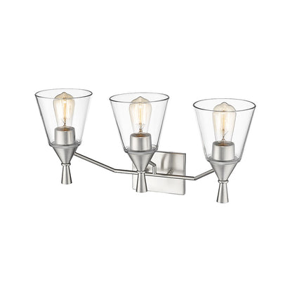Millennium Lighting Artini 3Lt Vanity, Brushed Nickel