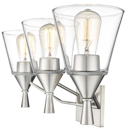 Millennium Lighting Artini 3Lt Vanity, Brushed Nickel