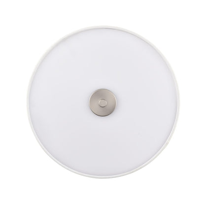 Millennium Lighting Guyten 2Lt 13" Flushmount, Brushed Nickel/White