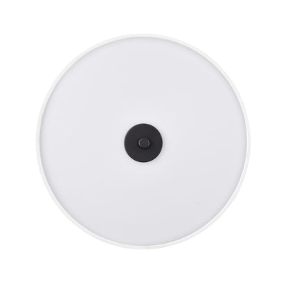 Millennium Lighting Guyten 2Lt 13" Flushmount, Black/White