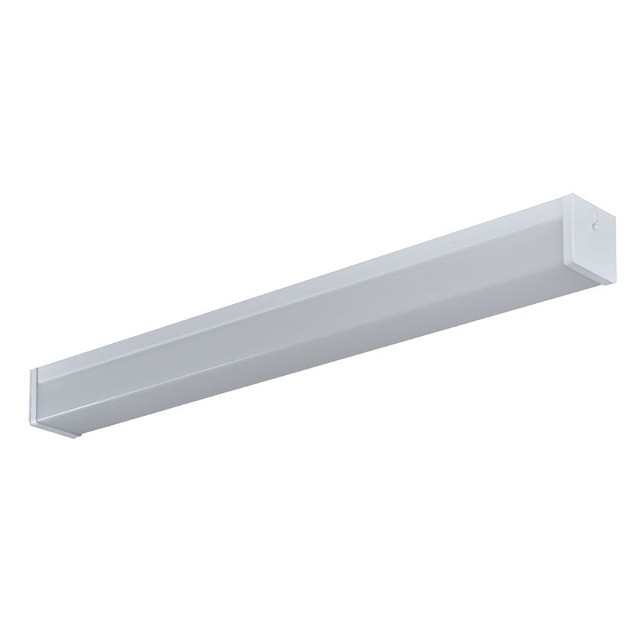 RP Lighting 4ft 35W 4K 120/277 0-10V MS EM, White - 4116-1WH-MS-EM