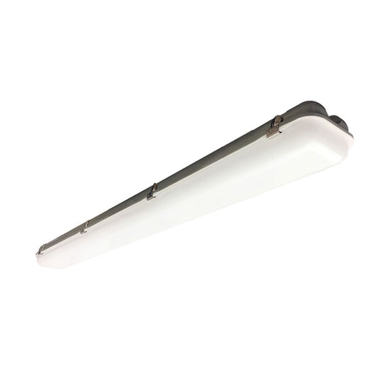 RP Lighting 4ft EM LED Vaportite 50/4K 120/277V, White - 4117-1-WH-50-4K-EM