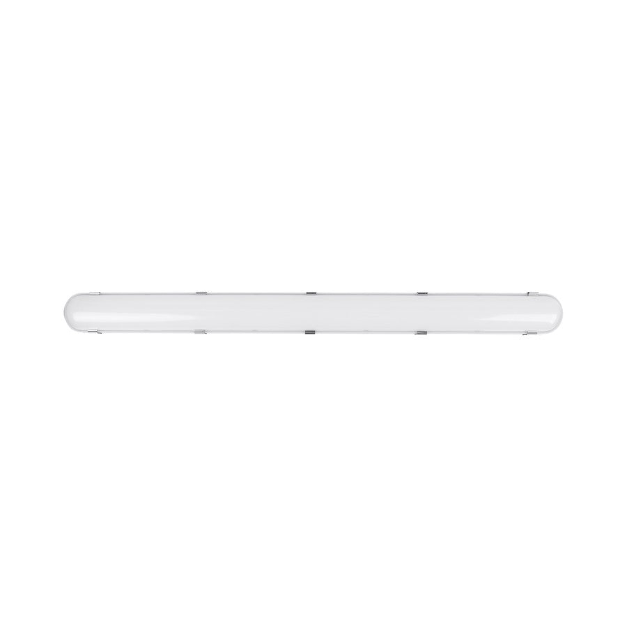 RP Lighting Linear 4' Vapor Tight LED Light/EM, Gray