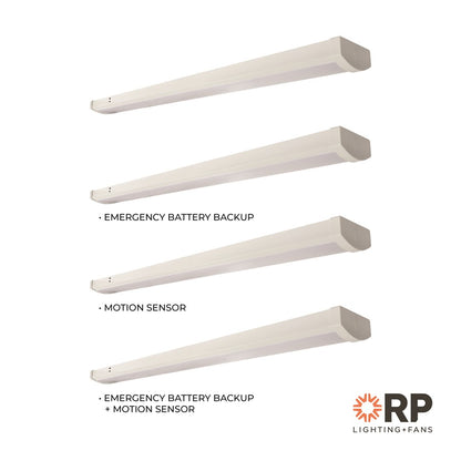 RP Lighting Linear 4' Wrap LED Light, White/EM
