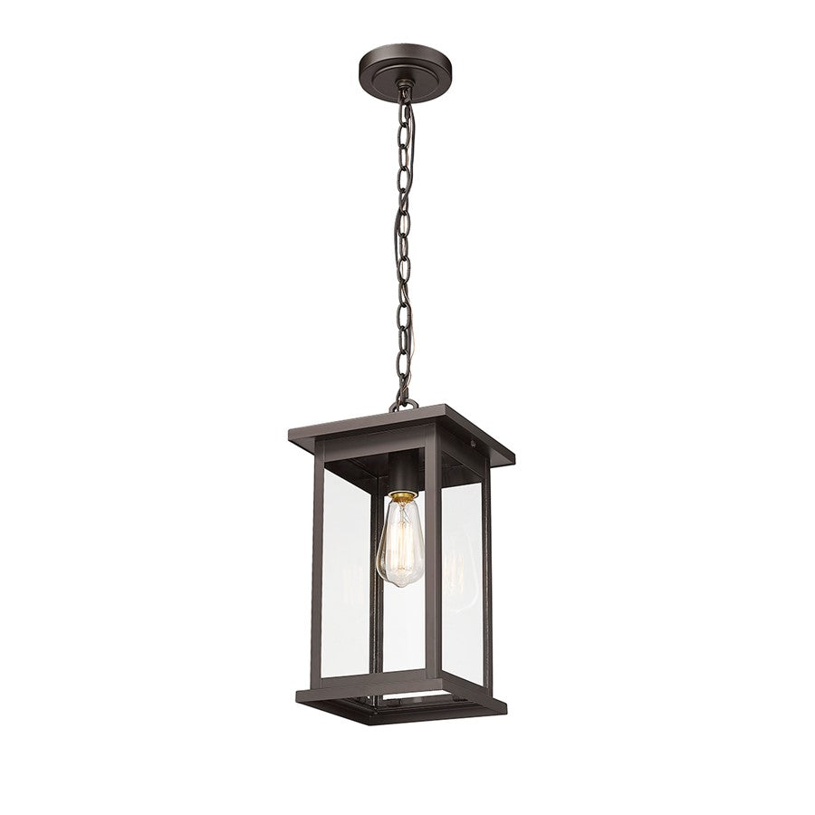 Millennium Lighting Bowton 1Lt Outdoor Hanging Lantern, Bronze - 4123-PBZ