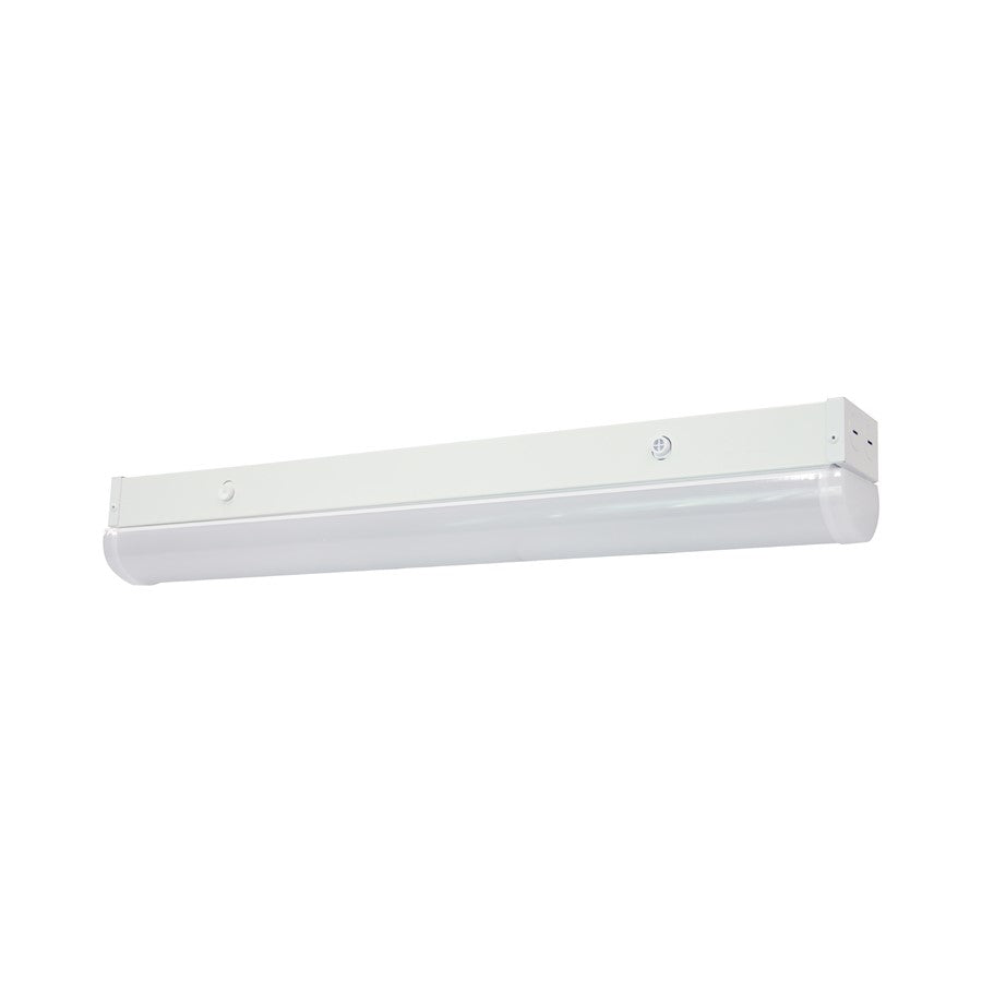 RP Lighting Linear 2' Strip LED Light, White/MS/EM - 4125WH-3W3CCT-MS-EM