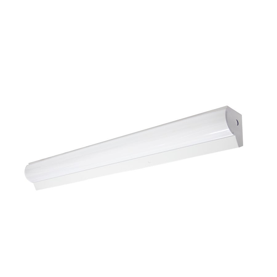 RP Lighting Linear 4' Stairwell LED Light, WhiteMS/EM - 4127WH-3W3CCT-MS-EM