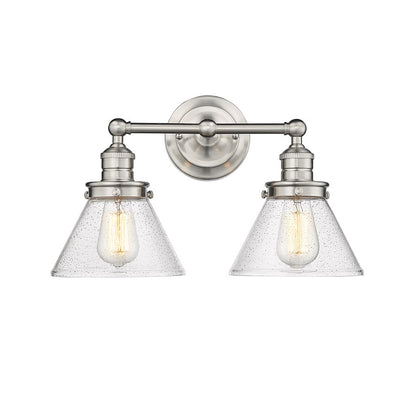 Millennium Lighting Eyden 2Lt Vanity, Brushed Nickel - 4142-BN