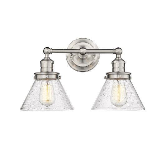 Millennium Lighting Eyden 2Lt Vanity, Brushed Nickel - 4142-BN
