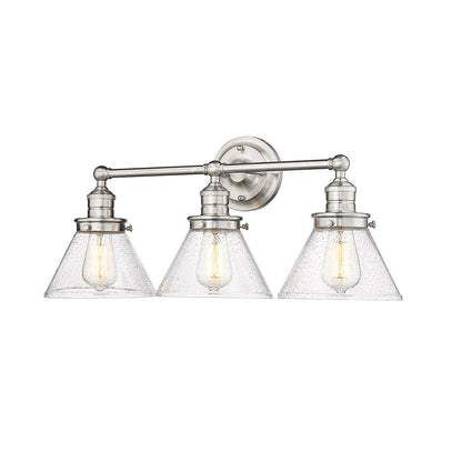 Millennium Lighting Eyden 3Lt Vanity, Brushed Nickel