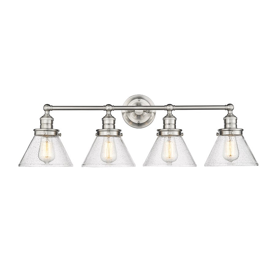 Millennium Lighting Eyden 4Lt Vanity, Brushed Nickel - 4144-BN
