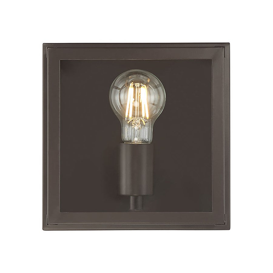 Millennium Lighting Evanton 1Lt Outdoor Flush Mount, Bronze